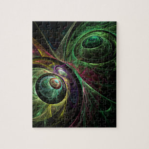 Eye to Eye Abstract Art Jigsaw Puzzle