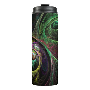 Eye to Eye Abstract Art Thermal Tumbler