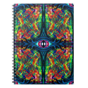 Eye Twisted and Trippy Notebook