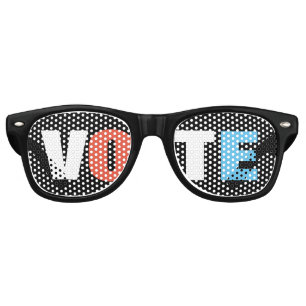 EYE Voter Retro Black Party Lunettes