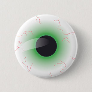 Eyeball 2 Inch Round Button