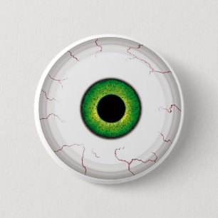 Eyeball 2 Inch Round Button