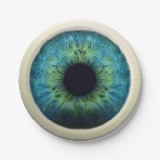 EYEBALL! (A great Halloween novelty item!) ~ Paper Plate