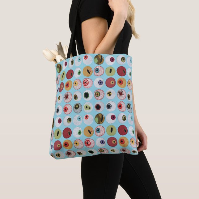 Eyeball Collection Tote Bag (Close Up)