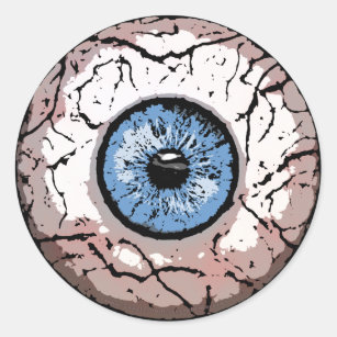 realistic looking eyeball stickers