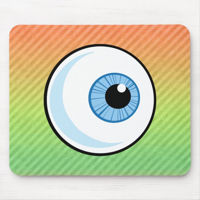 Eyeball design mouse pad (Front)