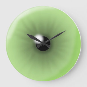Eyeball Large Clock