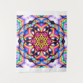Eyeball Mandala | Psychedelic Wall Tapestry