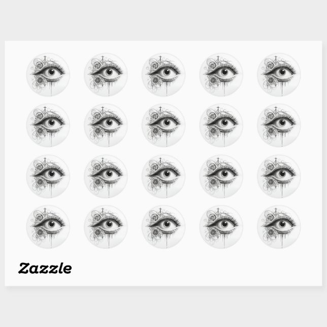 Eyeball sticker (Sheet)