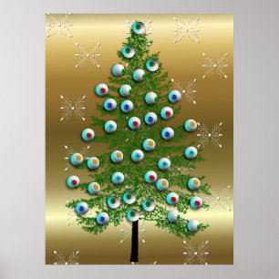 Eyeball Tree Poster