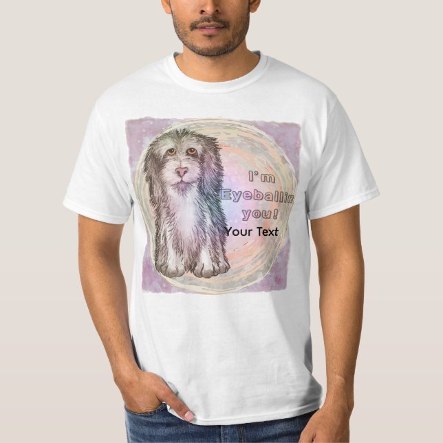 Eyeballing You Sheepdog T-Shirt (Front)