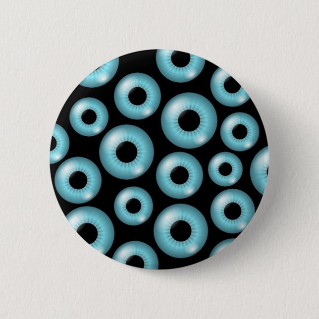 Eyeballs 2 Inch Round Button (Front)