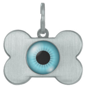 Eyeballs Pet Name Tag