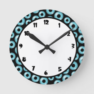 Eyeballs Round Clock