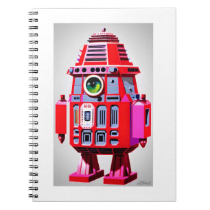 Eyebotics Ken Gauge Sci-Fi Notebook
