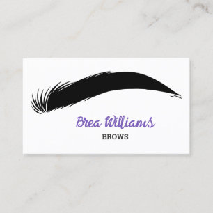 Eyebrow Brows Microblading Business Card