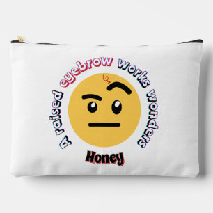 Eyebrow Sass: A Raised Eyebrow Works Wonders Accessory Pouch