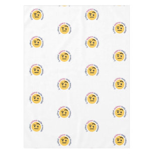 Eyebrow Sass: A Raised Eyebrow Works Wonders Tablecloth