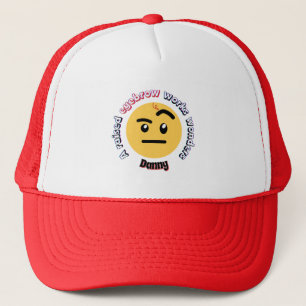 Eyebrow Sass: A Raised Eyebrow Works Wonders Trucker Hat
