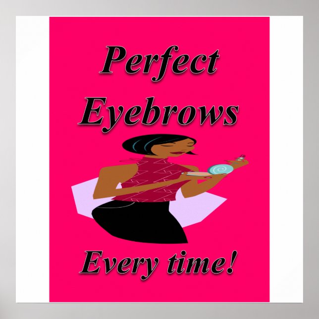 Eyebrows Poster Matte (Front)