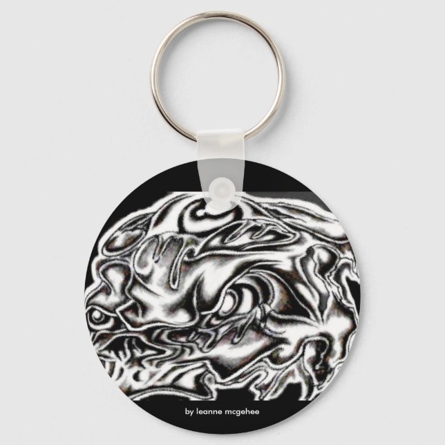 eyed skull keychain (Front)