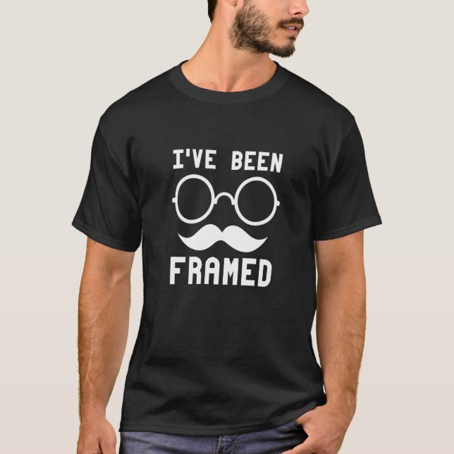 Eyeglass Beard Eye T-Shirt (Front)
