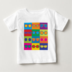 Eyeglasses Chequerboard Baby T-Shirt