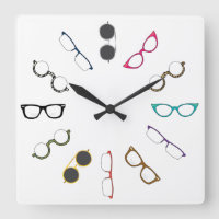 Eyeglasses Clock