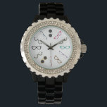 Eyeglasses Watch<br><div class="desc">Looking to liven up your waiting room - or a great gift for an eye care professional - this cool eyeglasses clock hits the mark! Customize with your logo,   non-logo version available too!</div>
