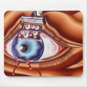 eyeinwhite mouse pad