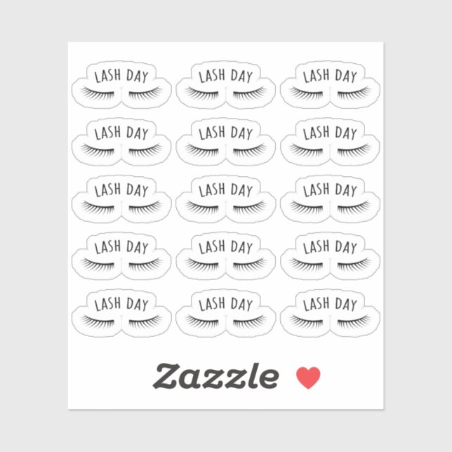 Eyelash Appointment Beauty Salon Bujo Planner (Sheet)