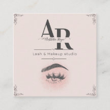 Eyelash Business Cards