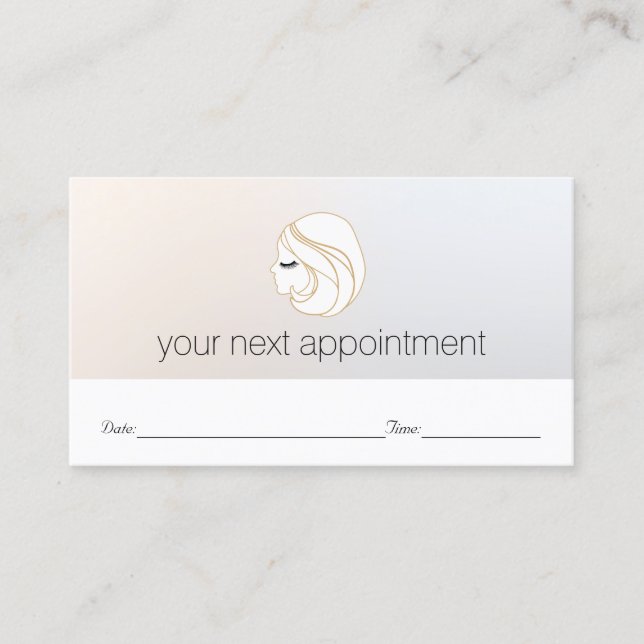 EyeLash Girl Cosmetologist Appointment Reminder (Front)