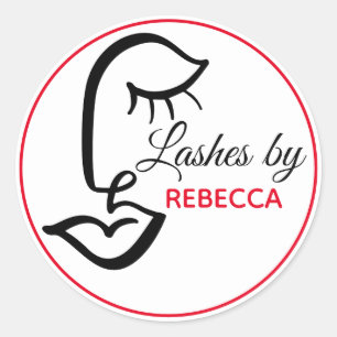Eyelash Lash Bar Sticker