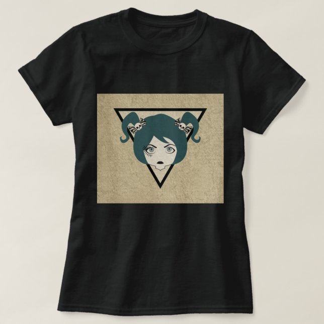 eyelashed lady T-Shirt (Design Front)