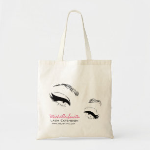 Eyelashes brows Permanent Makeup Artist Eyes Lash Tote Bag