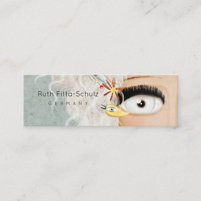 EYELASHES BUSINESS CARDS (Front)