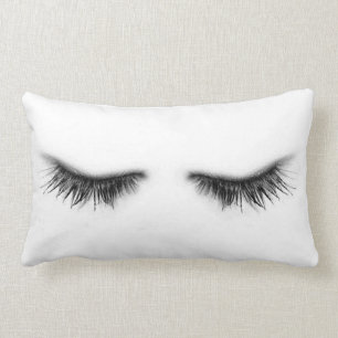Eyelashes Lumbar Pillow
