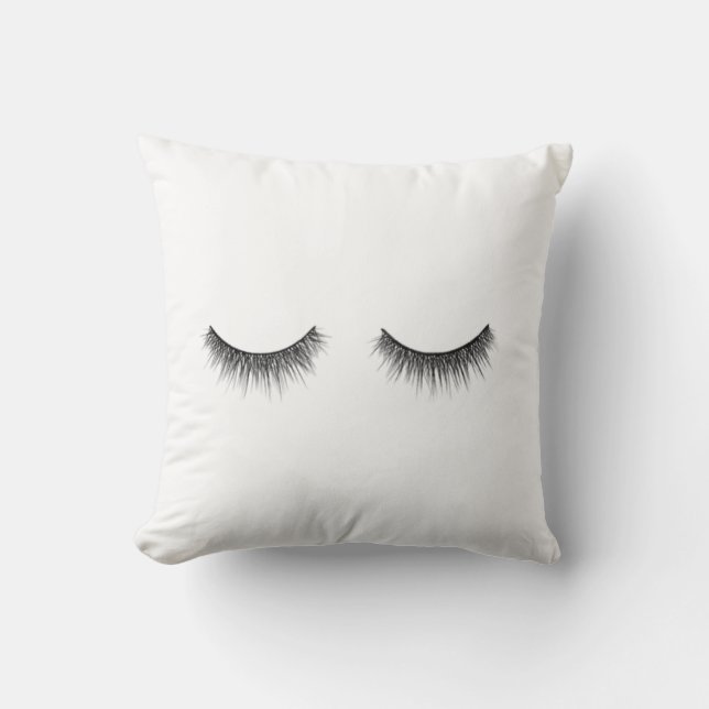 Eyelashes Pillow Decor (Front)