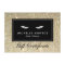Eyelashes with Gold Glitter Gift Certificate