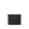 Eyelashes with Gold Glitter Salon Aftercare Card