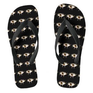Eye'm Watching You Flip Flops