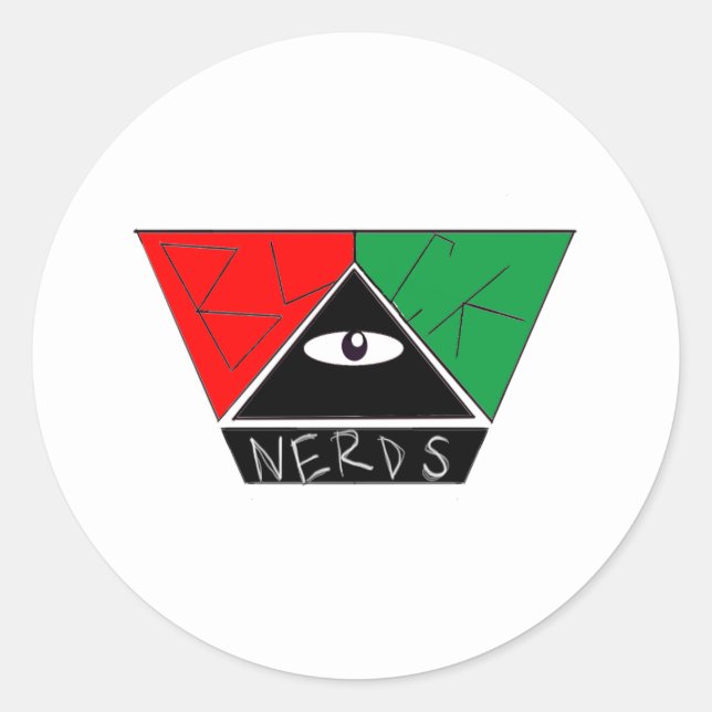 Eyenonomous Classic Round Sticker (Front)
