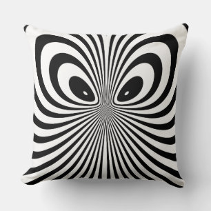 Eyes Effect Throw Pillow