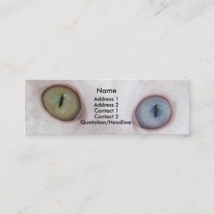 Eyes for you mini business card
