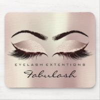 Eyes Glitter Branding Beauty Studio Lash Rose Pink