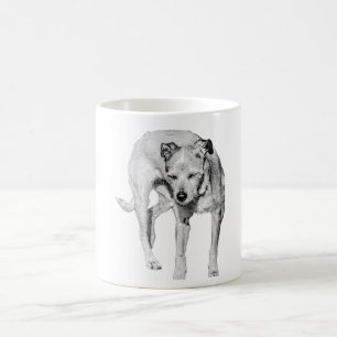 Eyes Half Closed Coffee Mug