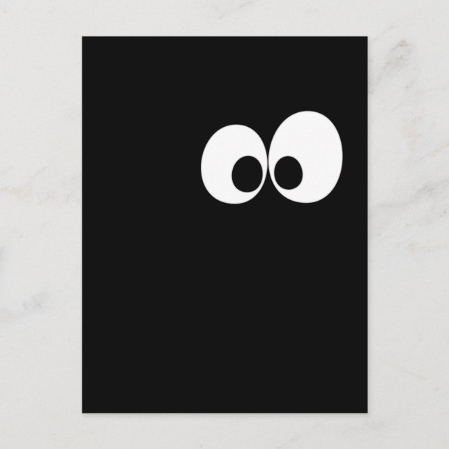Eyes in the Dark Postcard (Front)