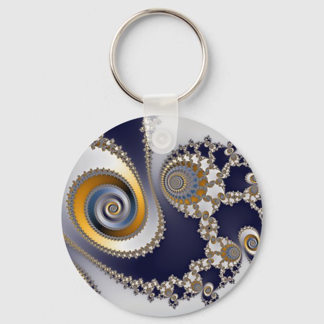 Eyes in the Sky - Fractal Keychain (Front)