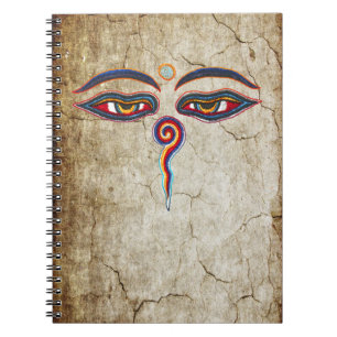 Eyes Of Buddha / Augen der Weisheit Notebook